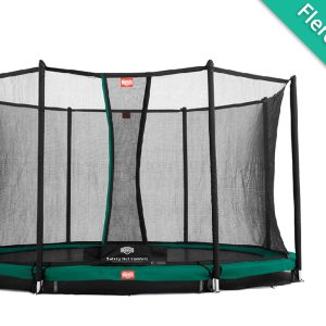 Berg Champion InGround trampolin med Comfort sikkerhedsnet - 430 cm