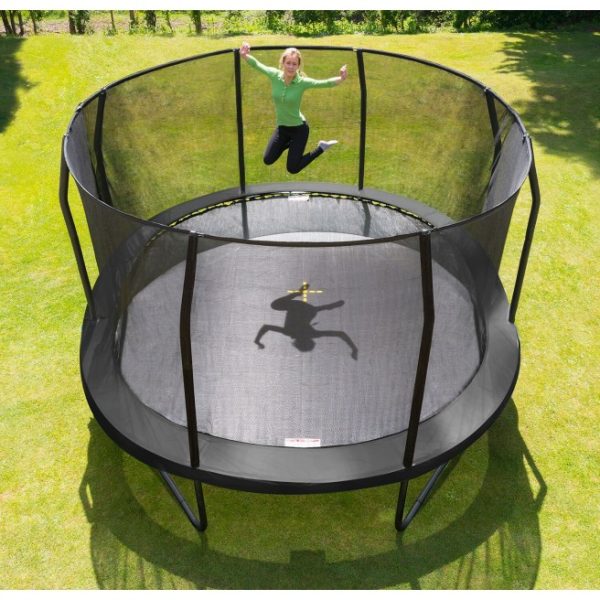 Jumpking Trampolin Oval Black - 520 x 425 cm