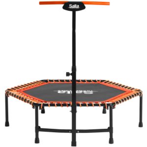 Salta fitness trampolin - Ø 128 cm - Sort/orange
